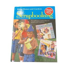 Better Homes and Gardens Scrapbooking Book Ideas Paper Cutouts Borders 2002